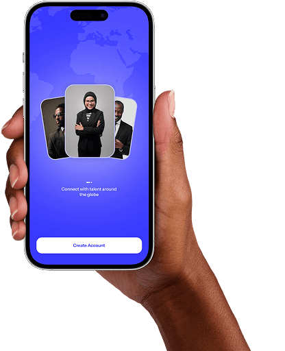 JobRec mobile app interface